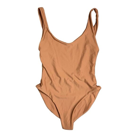 Madewell Swimsuit WMNS M Tan‎ Contour One-Piece NG179 Cheeky Jade Vacation - Picture 2 of 11